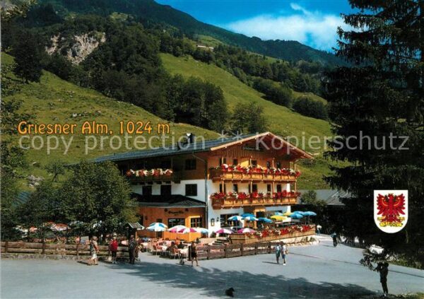 Wilder Kaiser Alpengasthaus Griesner Alm