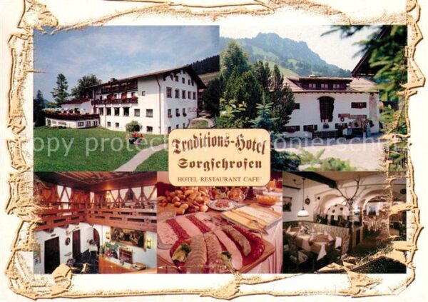 Jungholz Wertach Traditions Hotel Sorgschrofen Büffet Ga