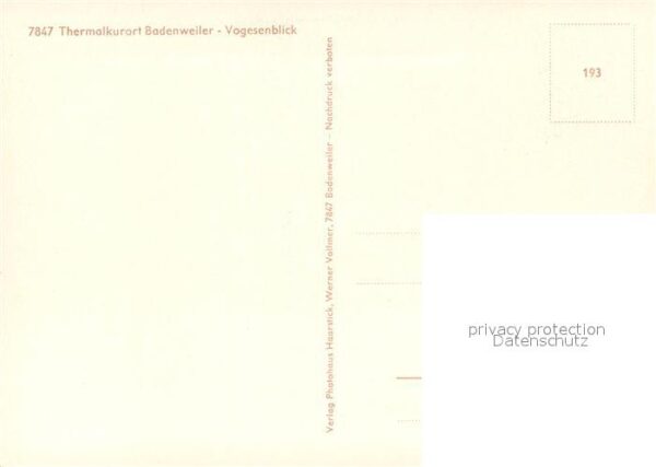 Badenweiler Vogesenblick – Bild 2