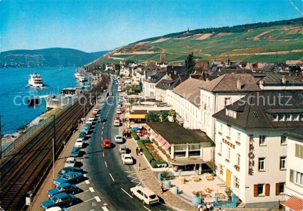 Ruedesheim Rhein Hotel Krone Uferstrasse