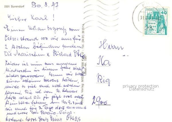 Surendorf Leuchtturm Strandpartien – Bild 2