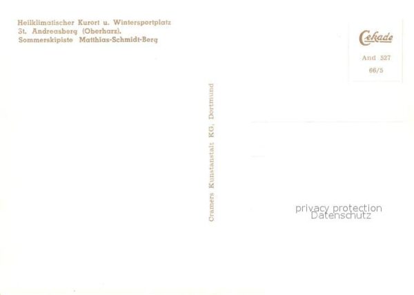 St Andreasberg Harz Sommerskipiste Matthias Schmidt Berg – Bild 2