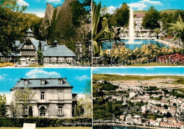 Bad Muenster Stein Ebernburg Bäderhaus Kurpark Kurhaus Pension Villa