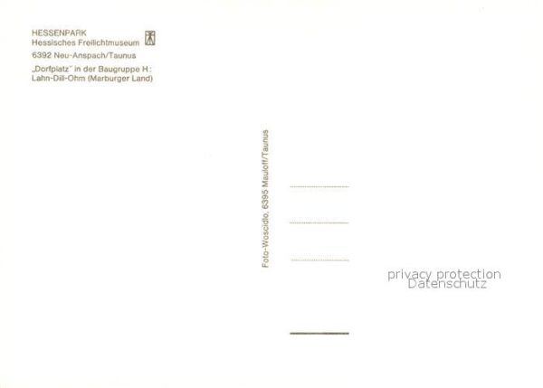 Neu-Anspach Dorfplatz Lahn Dill Ohm im Hess Freilic – Bild 2