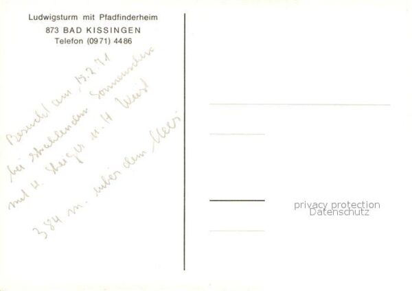 Bad Kissingen Ludwigsturm mit Pfadfinderheim – Bild 2