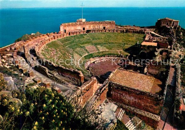 Taormina Sizilien Griechisches Theater