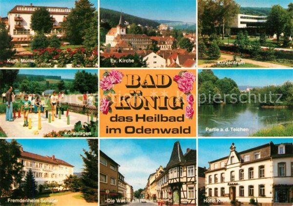 Bad Koenig Odenwald Kurhaus Müller Ev Kirche Kurzentrum Kur