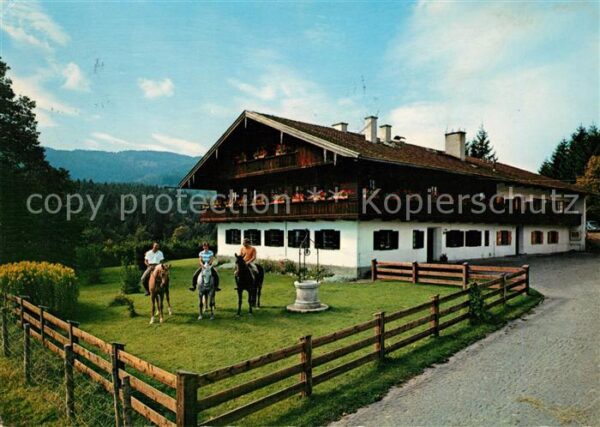 Tegernsee Gut Steinbeg Gästehaus Reitschule Marga
