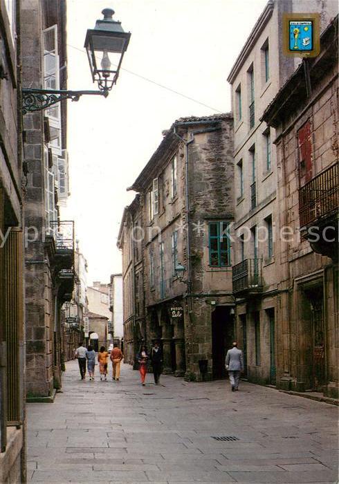 Santiago de Compostela Calle Rua Nueva