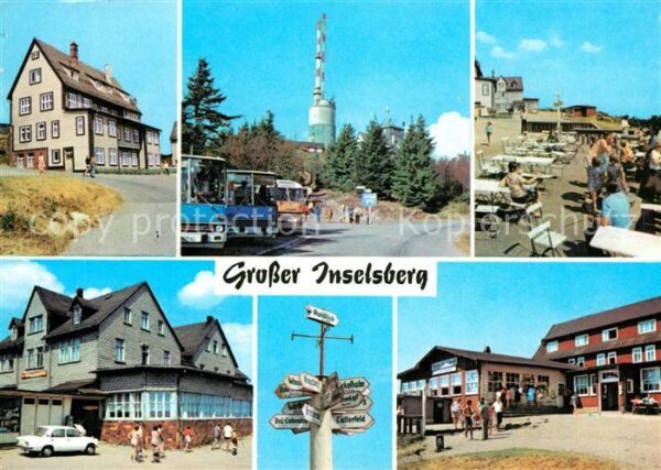 Grosser Inselsberg Jugendherberge Theo Neubauer Berggastho