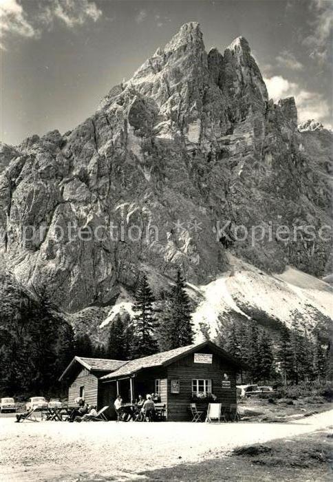 Sexten Sesto Suedtirol mit Einserkofel