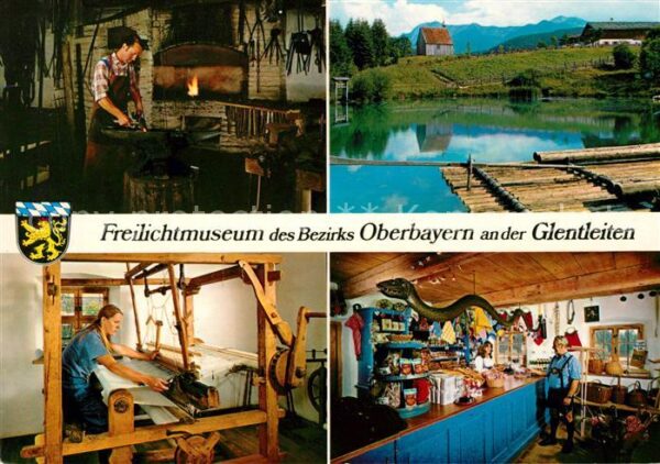 Grossweil Freilichtmuseum an der Glenleiten Schmi