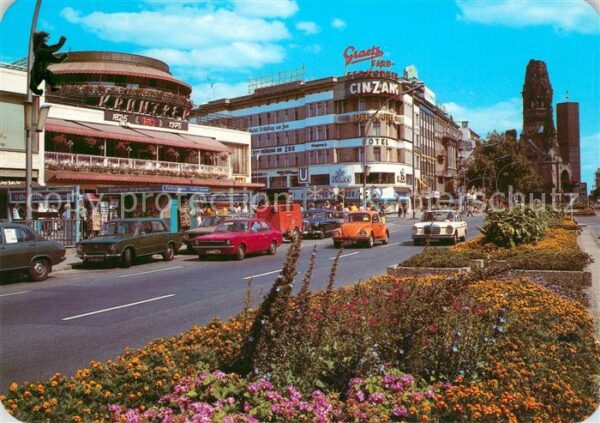 Berlin Kurfürstendamm Cafe Kranzler Gedächtnis