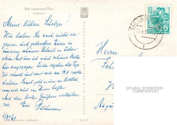 Bad Liebenstein Klubhaus 2 – Bild 2