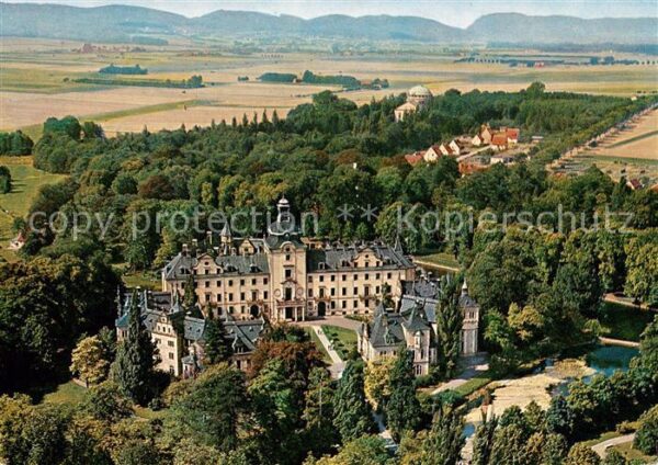 Bueckeburg Schloss Bückeburg Fliegeraufnahme