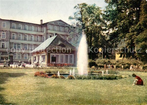 Bad Harzburg Hotel Victoria Leuchtfontäne