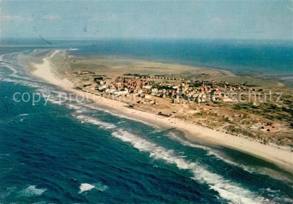 Wangerooge Nordseebad Fliegeraufnahme