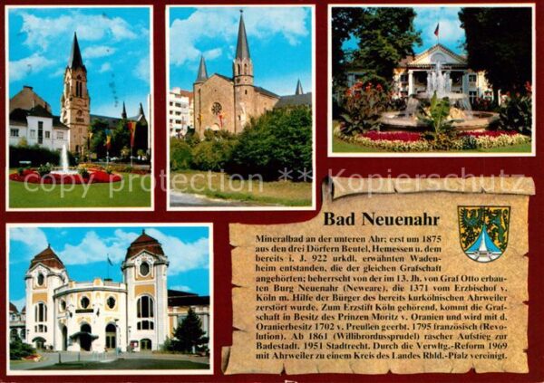 Bad Neuenahr-Ahrweiler Kirchen Burg Neuenahr Kurhaus Park