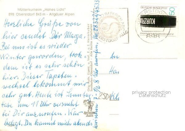 Oberstdorf Mütterkurheim Hohes Licht – Bild 2