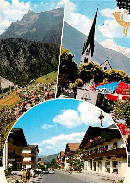 Mayrhofen Zillertal Ahornspitze Dorfplatz Tristner Strassen