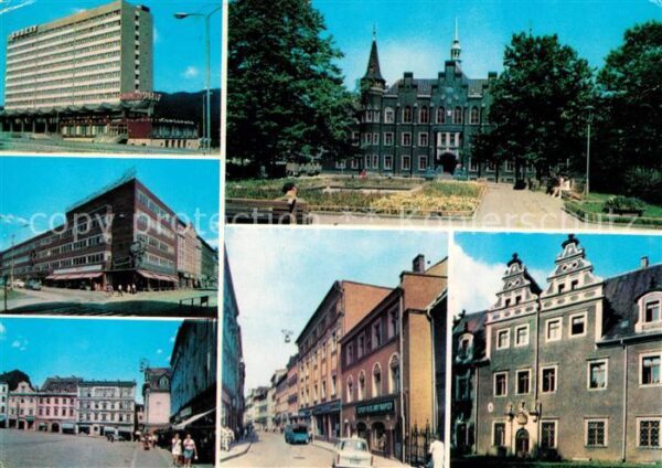 Walbrzych Waldenburg Hotel Sudety Dom Towarowy Rynek Siedzib