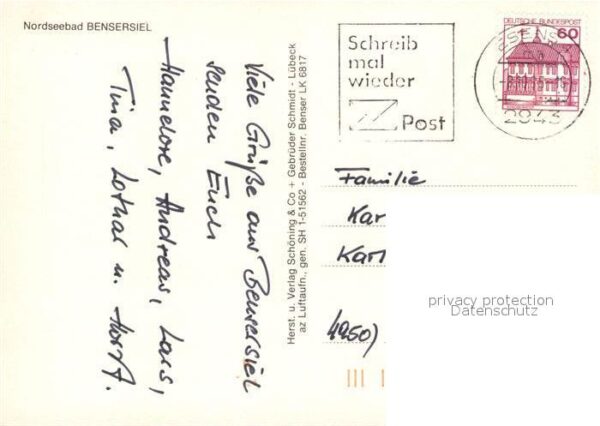Bensersiel Fliegeraufnahme – Bild 2