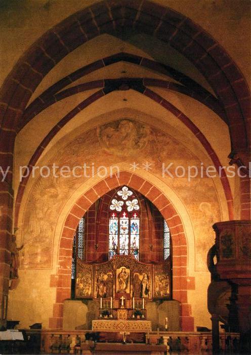 Hirschhorn Neckar Klosterkirche Innenansicht