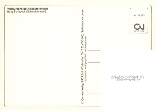 Neckarsteinach Burg Schadeck – Bild 2