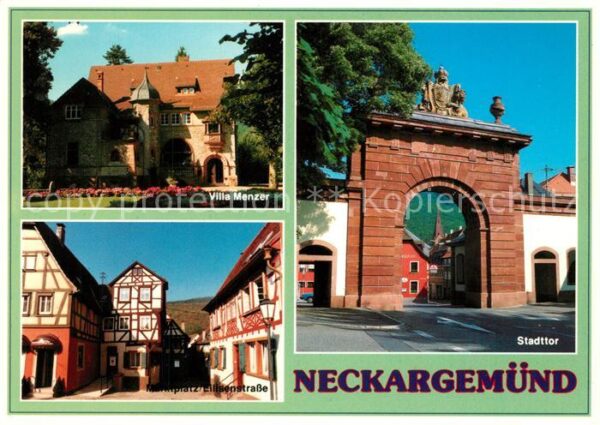 Neckargemuend Villa Menzer Marktplatz Elisenstrasse S