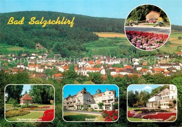 Bad Salzschlirf Badehof Taubenhäuschen Kurtheater