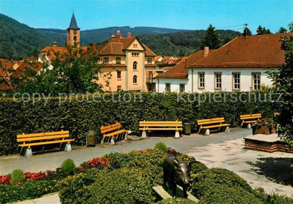 Eberbach Neckar Anlagen Neckarbrücke
