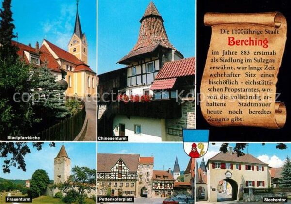 Berching Pettenkoferplatz Chinesenturm Siechento