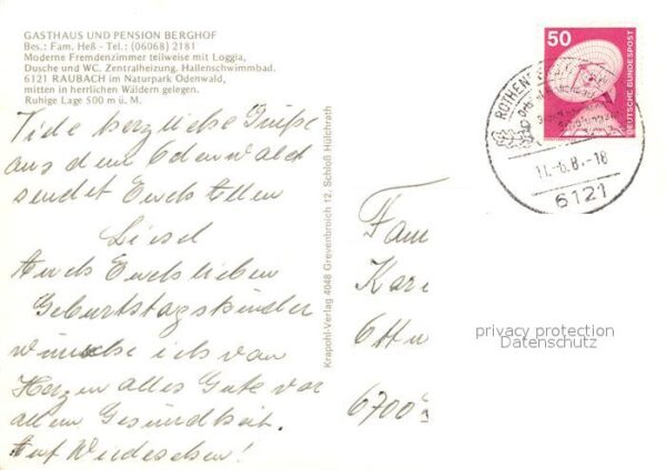 Rothenberg Odenwald Kortelshütte Raubach Finkenbach – Bild 2