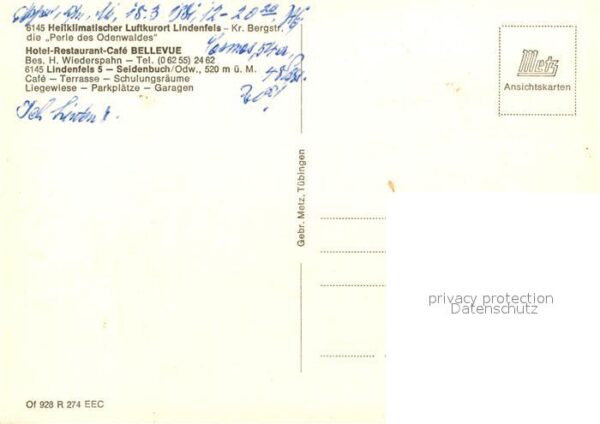 Lindenfels Odenwald Gedicht – Bild 2