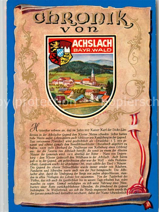 Achslach Chronik