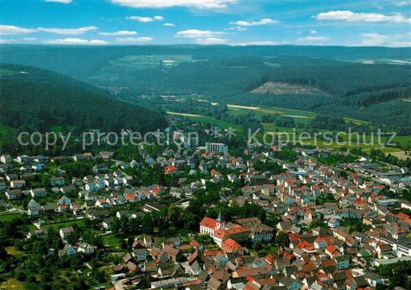 Bad Koenig Odenwald Fliegeraufnahme
