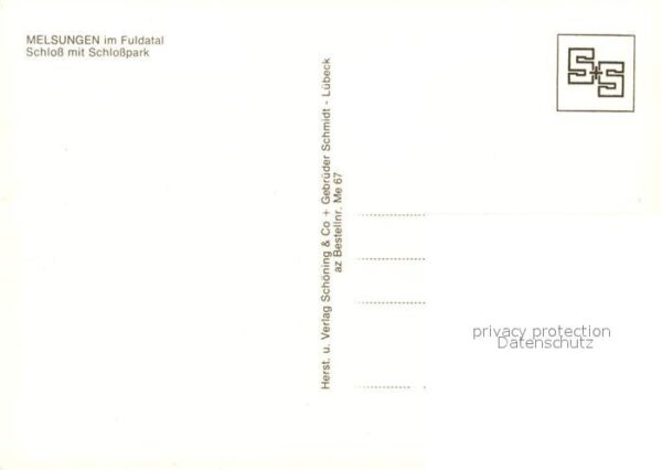 Melsungen Fulda Schloss Park – Bild 2