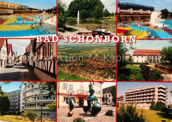 Bad Schoenborn Fliegeraufnahme