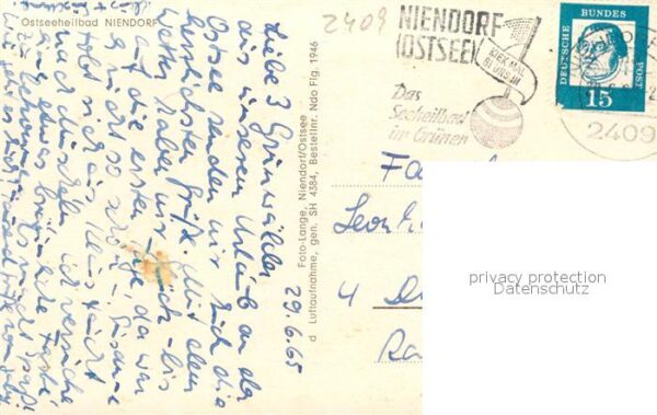 Niendorf Ostseebad Fliegeraufnahme – Bild 2