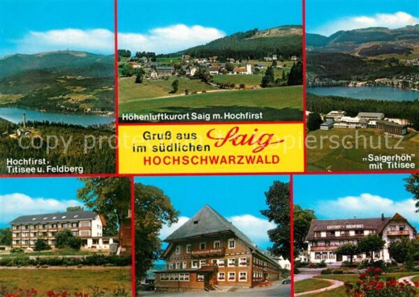 Saig Schwarzwald Hochfirst Saigerhöh Titisee