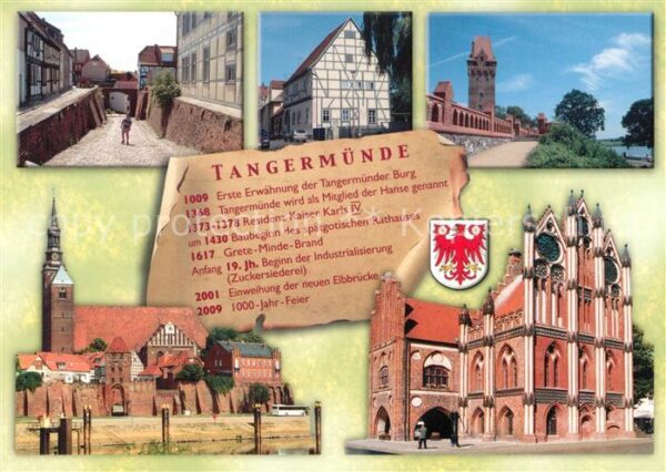 Tangermuende Rossfurt Rathaus Kapitelturm