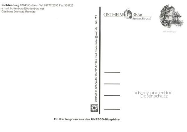 Ostheim Rhoen Lichtenburg – Bild 2