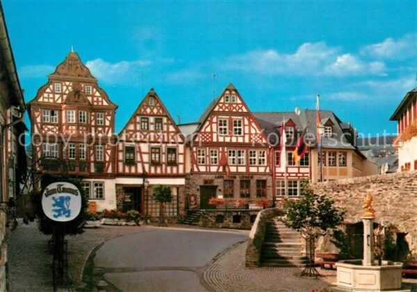 Idstein König Adolf Platz Fachwerkhäuser