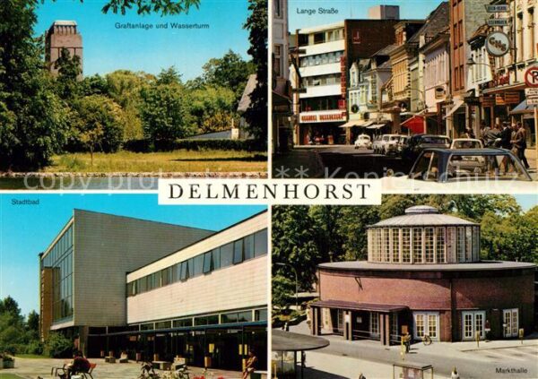 Delmenhorst Graftanlagen Wasserturm Lange Straße St