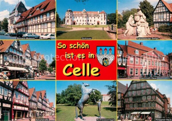 Celle Niedersachsen Bomann Museum Schloss Höppener Haus Str
