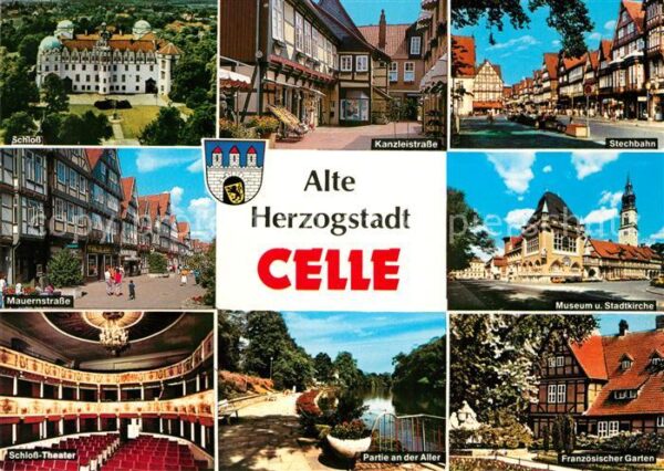 Celle Niedersachsen Schloss Kanzleistraße Stechbahn Aller F
