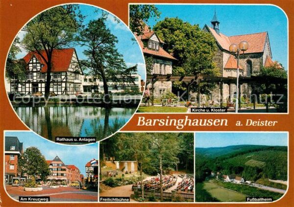 Barsinghausen Rathaus Freilichtbühne Kloster