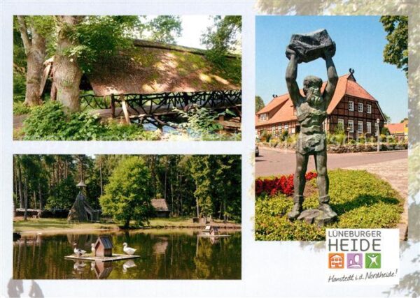 Lueneburger Heide Schwimmbad Riese Bruns Neger Brücke