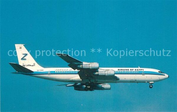 Flugzeuge Zivil ZAS Airline of Egypt Boeing 707-328C SU