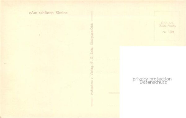 Foto Zeitz F.G. Nr. 1304 Die Pfalz Caub – Bild 2